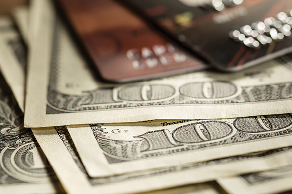 cash and credit cards